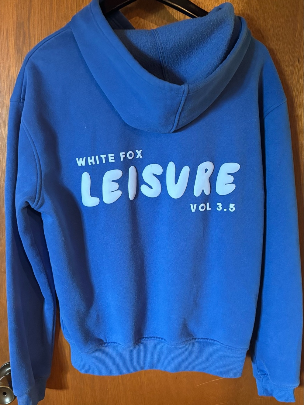 White Fox Boutique Blue 'Leisure Vol 3.5' Crew Sweatshirt